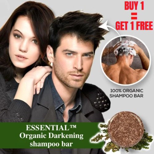 ESSENTIAL - Organic Darkening šampon bar