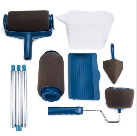 Orodje za slikanje z ročajem s čopičem in valjčkom - slika 2