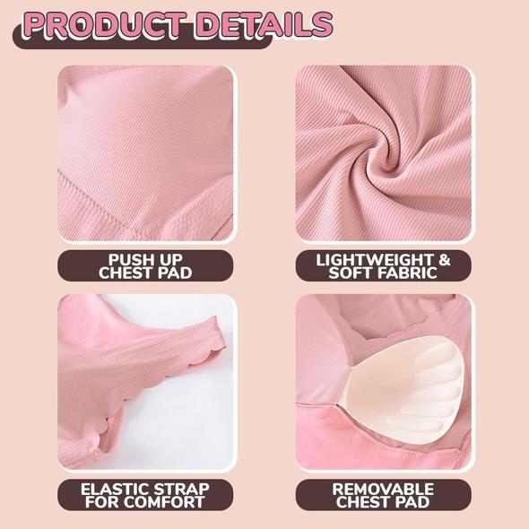 Notranja obleka brez rokavov iz žametne toplotne čipke - slika 2