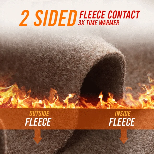 Dvostranski telovnik iz flisa z V izrezom - slika 3