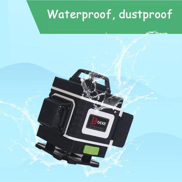 DEKE 4D laserski nivelir z zelenim žarkom - slika 3