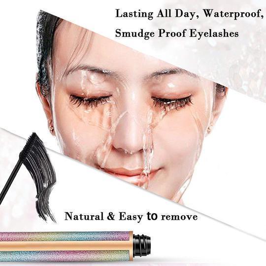 4D Vivid Galaxy Waterproof Silk Fiber Thick Longhenging Mascara - slika 3