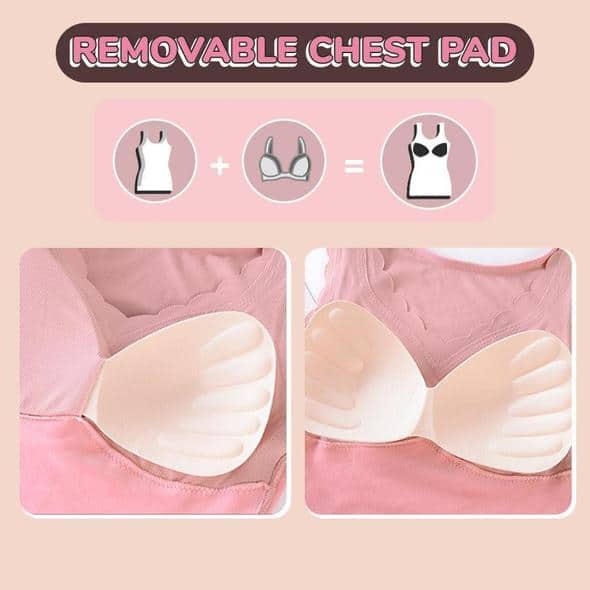 Notranja obleka brez rokavov iz žametne toplotne čipke - slika 3