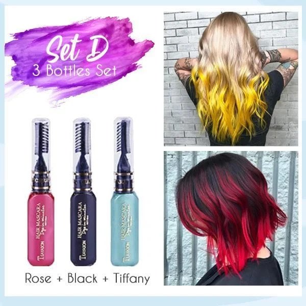 Barvna maskara za lase Perfect Tone - slika 3