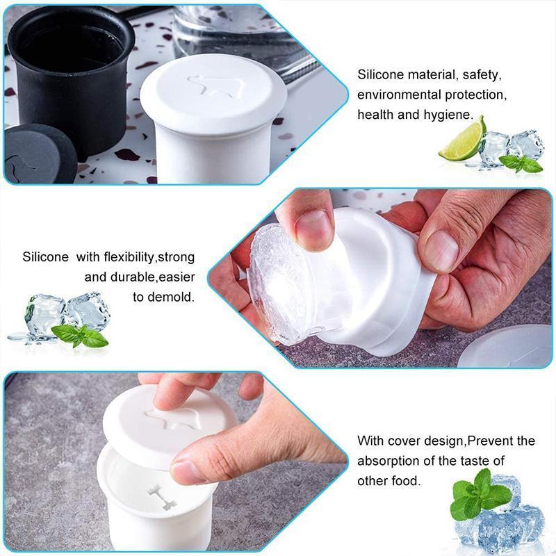 Modeli za ledene kocke v obliki polarnega medveda in pingvina - slika 4