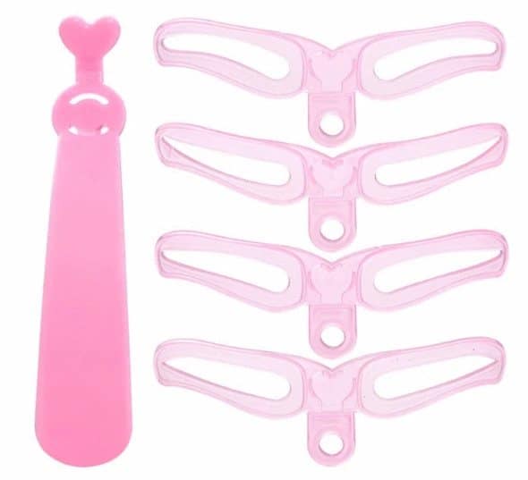 Šablona za takojšnje oblikovanje obrvi (komplet 4 kosov) - slika 4