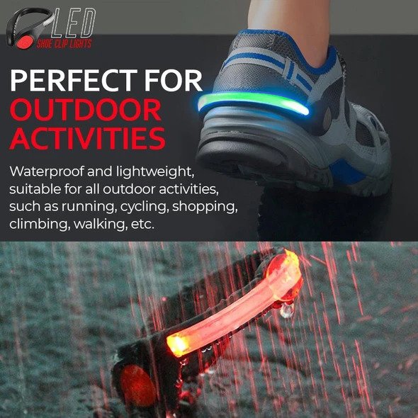 LED luči za sponke za čevlje (1 par) - slika 3