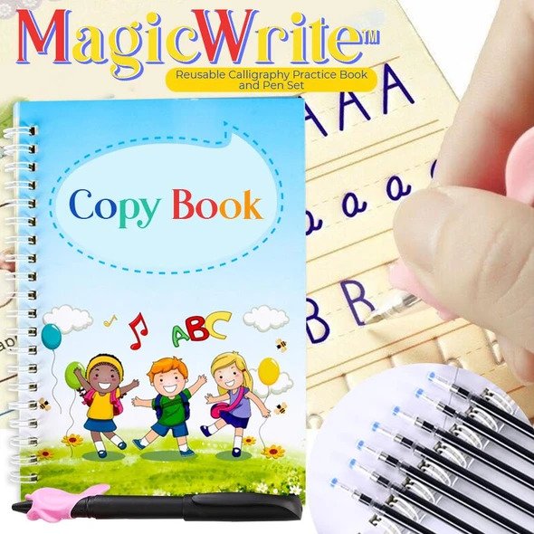 MagicWrite vadnica kaligrafije in komplet pisal za večkratno uporabo - slika 4