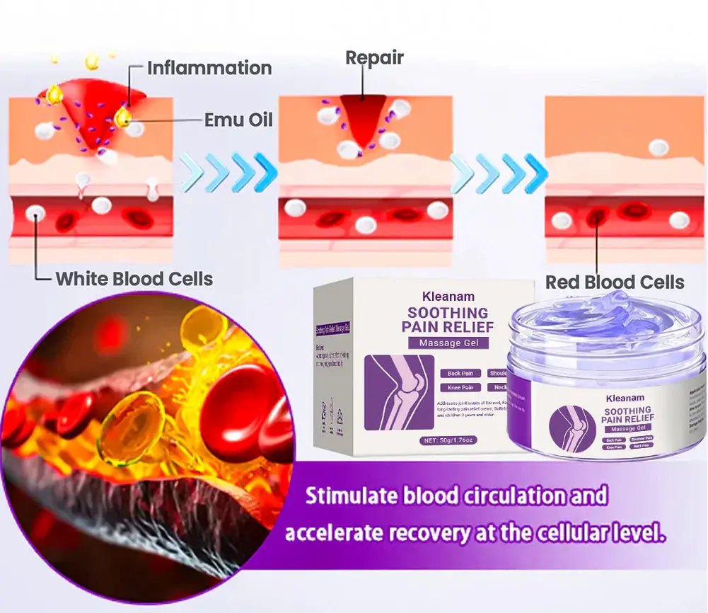 Kurkumin & Emujev gel proti bolečinam - slika 2