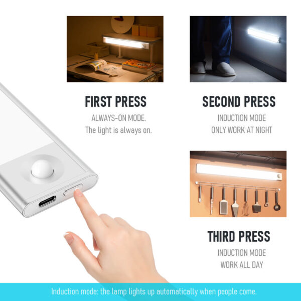 Omarne luči s senzorjem gibanja za ponovno polnjenje - slika 4